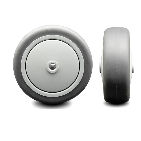 Service Caster SCC - 5" Thermoplastic Rubber Wheel Only - 3/8" Bore - 300 lbs Capacity SCC-TPRB514 - main